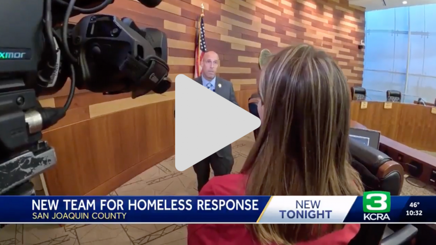 San Joaquin County approves new initiative to address homelessness (Video)