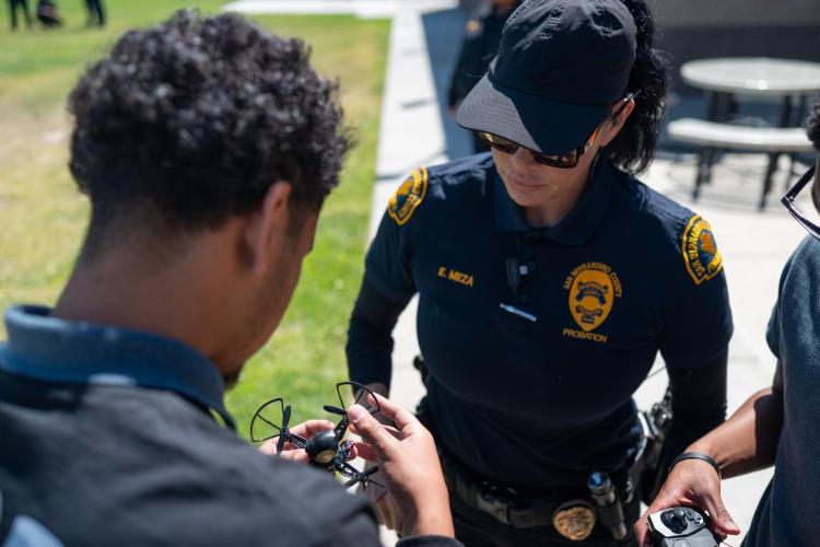 Photos courtesy of San Bernardino County Probation