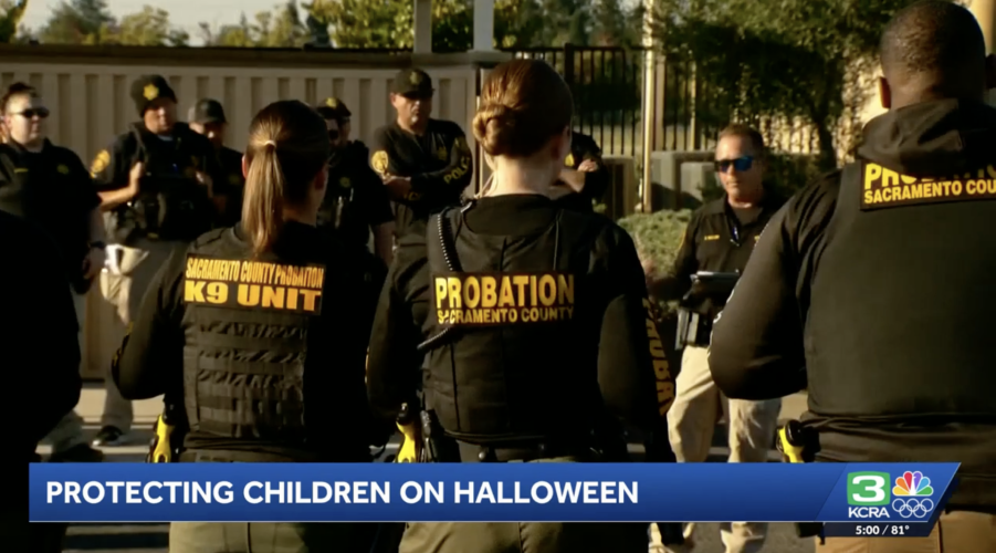 Screenshot from KCRA video coverage