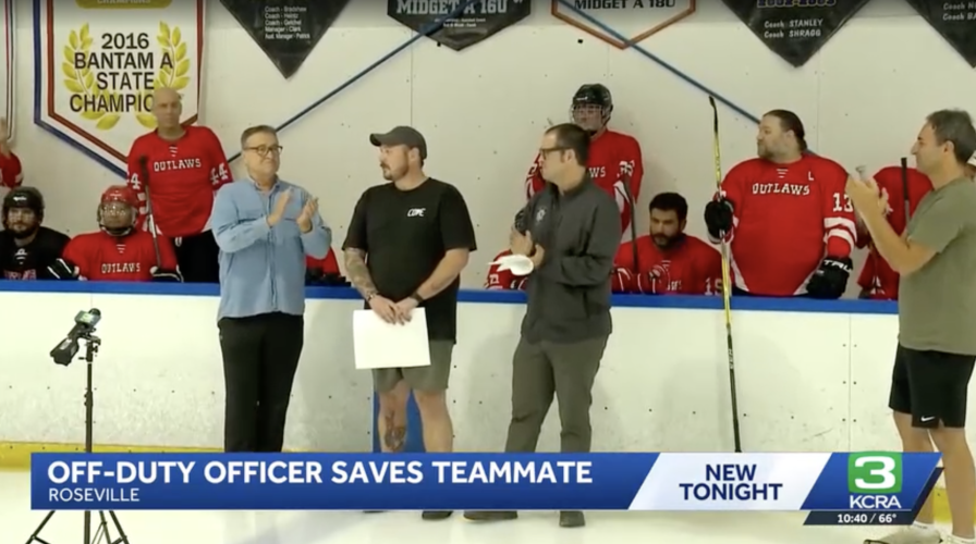 Screenshots from KCRA footage