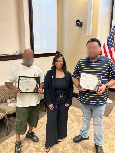 Photos from Solano County Probation