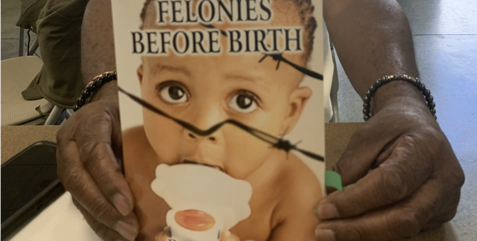 Pictured is "Felonies Before Birth" by Randall Cole, one of the inspirational speakers at the Resilient Re-entry event in Lake County.